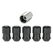 McGard Wheel Lock Nut Set - 5pk. (Cone Seat) M12X1.5 / 3/4 Hex / 1.46in. Length - Black Fits select: 1991-2002 CHEVROLET BLAZER, 1995-2001 GMC JIMMY