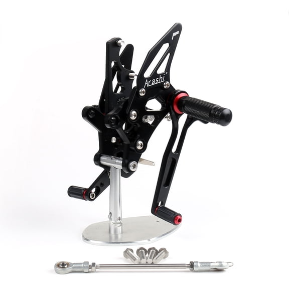Racing Footrest Rearsets Rear Set Foot pegs For Yamaha YZF R25 2015-2019 Black