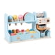 thumbnail image 1 of Juguete de helado de madera, juego de cocina, tienda, juego de simulación, juguetes de comida, mostrador de helado 3 en 1 para niñas y niños, mayores azul, 1 of 9