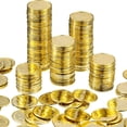 thumbnail image 2 of St.Patrick's Day Gold Green Coins,50PC St.Patrick's Day Shamrock Coins,Shamrock Leprechaun Plastic Coins for Saint Patricks Pot of Gold Party Decorations Props Supplies, 2 of 8