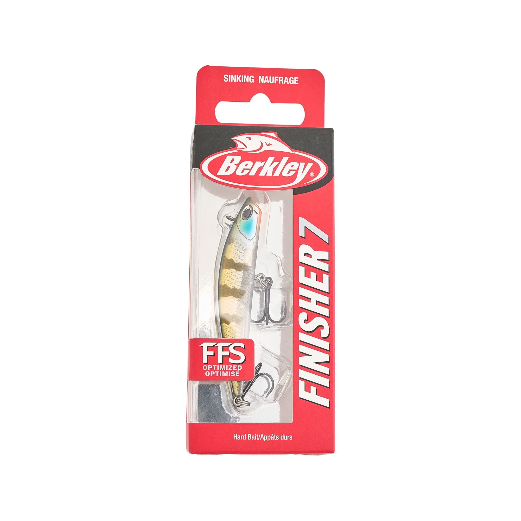 Berkley Finisher, 2.75 in, Glide Baits, Ghost Chrome Gill (1 Count)