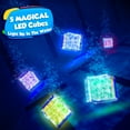 thumbnail image 2 of Set de Juguetes para Piscina de 35 Piezas con Cubos de Luz LED para Piscina, Juguetes Acuáticos para Aprendizaje de Natación y Desarrollo de Habilidades de Buceo para Niños., 2 of 16