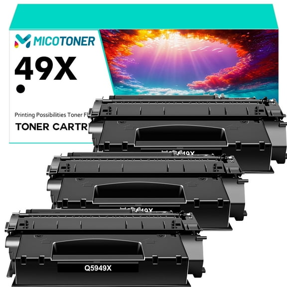 49A 53A Q5949X 49X Toner Cartridge Compatible for HP 49A Q5949A 53A Q7553A 49X Q5949X Compatible for Laserjet 1320 1320n 3390 1160 1320tn 1320nw 3392 P2015 P2015dn Printer Ink