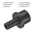 thumbnail image 4 of Uxcell Barbed OD Spigot Straight Pipe Fitting Quick Connector Black 12mmx25mm, 4 of 5