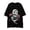 A-Black223, variant on XIAOCHA Men's Graphic Print Tee Oversized Short Sleeve Top Soft Trendy Streetwear Shirt
