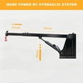 thumbnail image 4 of MMS 4409 Lbs Forklit Telescoping Jib Boom Crane, Hydraulic Lifing, 75''-126'' Length Range, Fork Mounted Jib Boom Crane Attachment, 4 of 6
