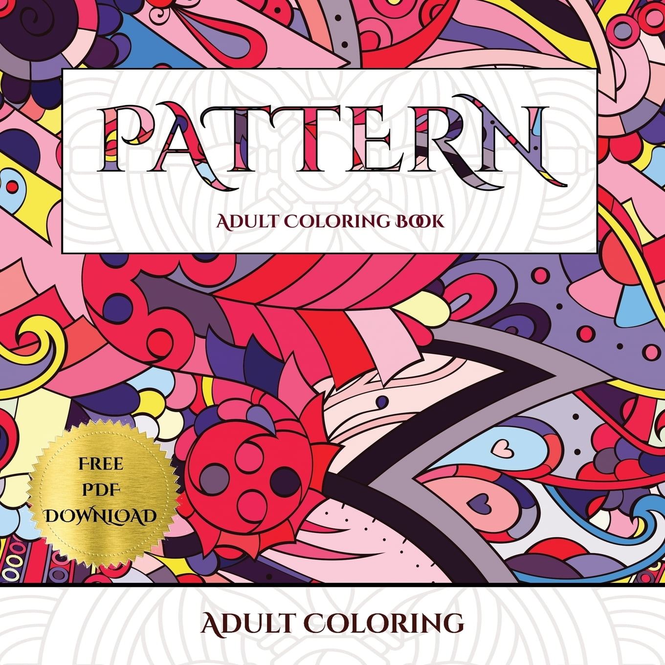 Adult Coloring (Pattern) Advanced coloring (colouring) books for