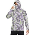 thumbnail image 2 of LONKITO UPF 50+ Mens UV Sun Protection Hoodie Long Sleeve Sunscreen Shirts with A Mask and Thumbholes for Outdoor Fishing Hiking Size 3XL, 2 of 6