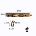 thumbnail image 2 of Cerraduras de seguridad ocultas para puertas compuestas, puertas de madera, puertas dobles, etc., 2 uds., 2 of 5