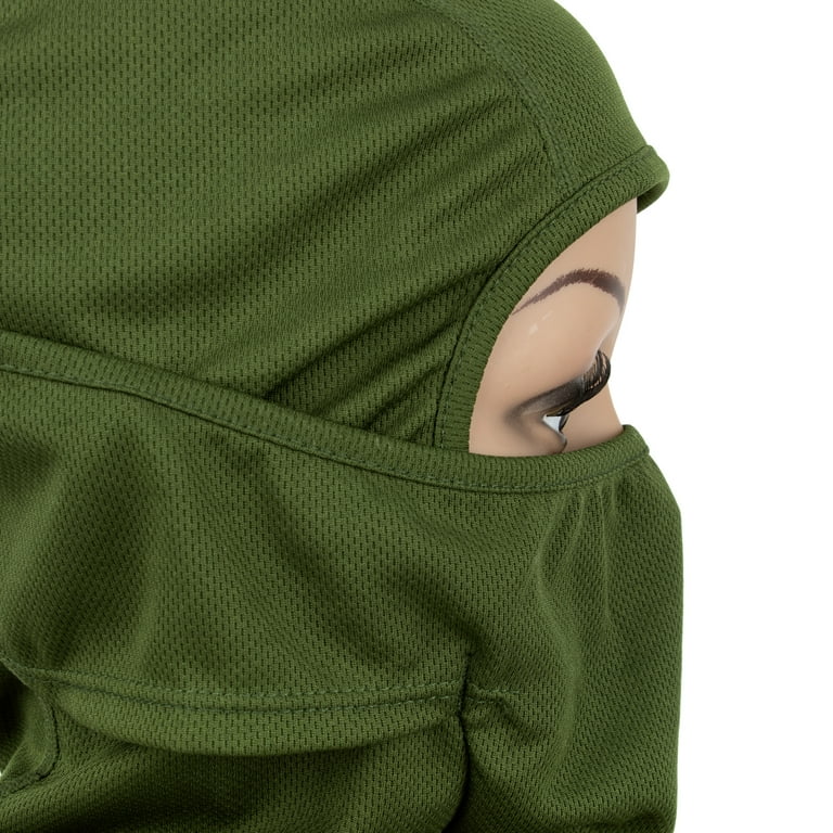 Toptie Ski Mask Summer Balaclava Full Face, Mesh Quick Dry