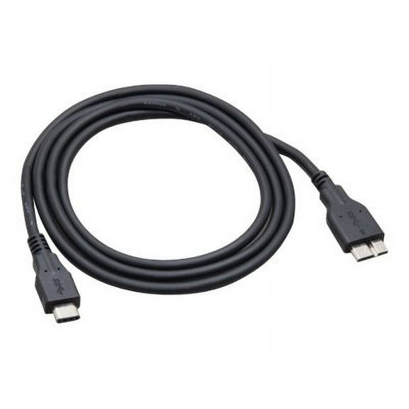 IOCrest 1M USB 3.1 Type-C Male to USB 3.0 Micro-B Male Data Sync and Charger Cable - Black