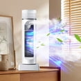 thumbnail image 4 of Mini Tower Fan, Breezamax Air Cooler Tower Fan, Portable Table Fan Bladeless Fan with LED Display and Brush, 6-Speed Quiet Desktop Fans, USB Powered, 4 of 6
