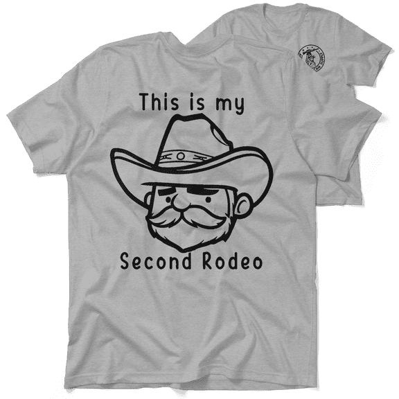 My Second Rodeo - Heather Gray T-Shirt