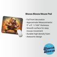 thumbnail image 2 of Fighting Mad Bulldog Mouse Pad Low Profile Gaming Mat, 2 of 7