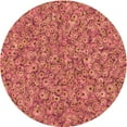 thumbnail image 1 of Ahgly Company Indoor Round Patterned Crimson Red Area Rugs, 4' Round, 1 of 6