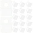 thumbnail image 1 of 500Pcs Slot Hole Self-adhesive Hanging Tabs Clear Plastic Tabs Adhesive Tabs for Item Display, 1 of 8
