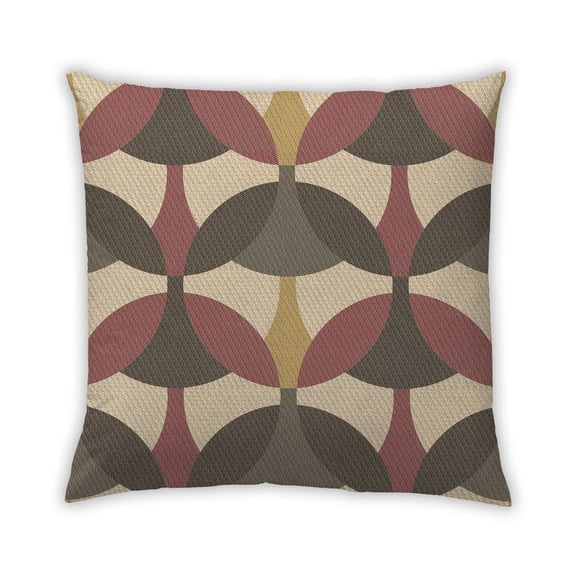 Ahgly Company Indoor Square Contemporary Throw Pillow, 18 inch by 18 inch