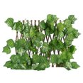 thumbnail image 1 of Simulation Fence Trellis Expanding Artificial Garden Decoration Leaves Decor Plastic 40cm With Wire Rope Curtain Straps, 1 of 1