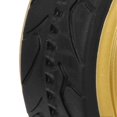 thumbnail image 3 of Roue de voiture de course RC 1/10, moyeu de roue en plastique avec caoutchouc rainuré, accessoire de rechange pour voiture RC, doré, 3 of 4