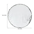 thumbnail image 2 of BESTYASH Mini Photography Reflector Taffeta Fabric Live Streaming 1Pack, 2 of 8