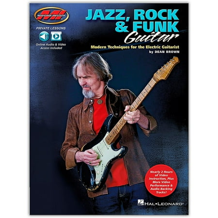 Musicians Institute Jazz, Rock & Funk Guitar - Modern Techniques for the Electric Guitarist Private Lessons Series Book/Audio