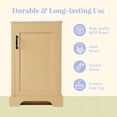 thumbnail image 4 of 20" Bathroom Vanity with Sink, Bathroom Cabinet with Soft Closing Door, Storage Rack and Adjustable Shelve, Natural Wood, 4 of 7