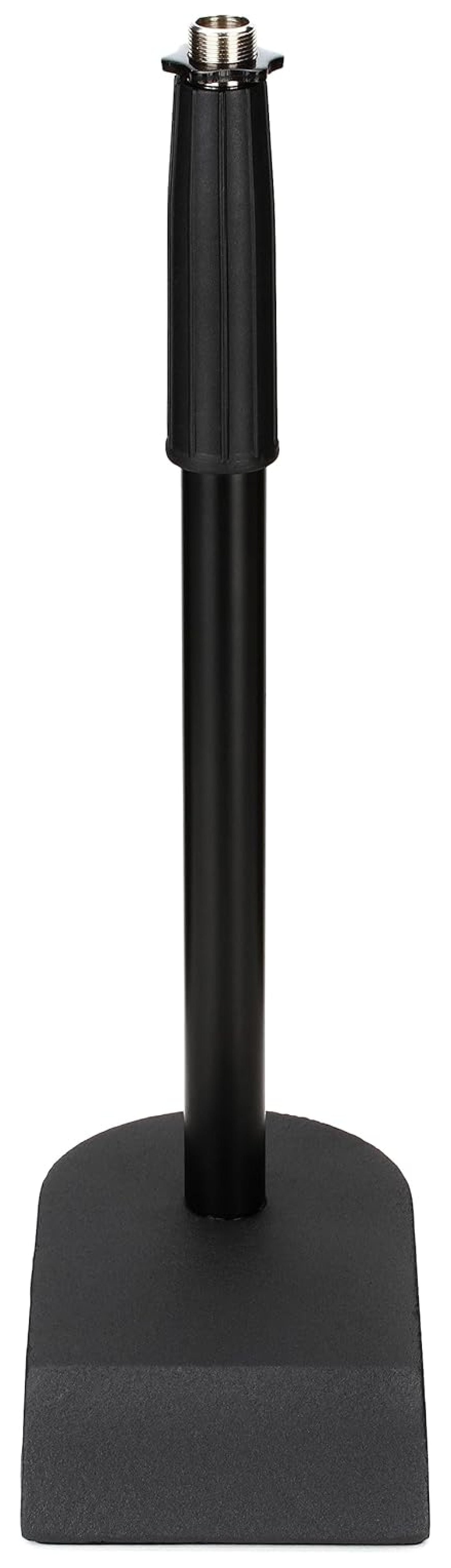 STANDMB MicroBoom Microphone Stand Base, Pedestal Style, Heavy Duty - Black