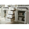 thumbnail image 7 of James Martin Vanities 72" Double Vanity, Bright White w/ 3 CM White Zeus Quartz Top, 7 of 7