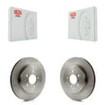 thumbnail image 1 of CMX Rear Disc Brake Rotors Pair for Car Cadillac CTS STS K8-100590, 1 of 8
