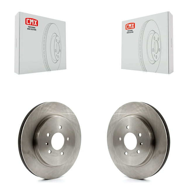 CMX Rear Disc Brake Rotors Pair for Car Cadillac CTS STS K8-100590