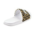 thumbnail image 3 of Fila Drifter Lux Wild Women's Slide Sandals White-Leopard 5sm00550-136, 3 of 6