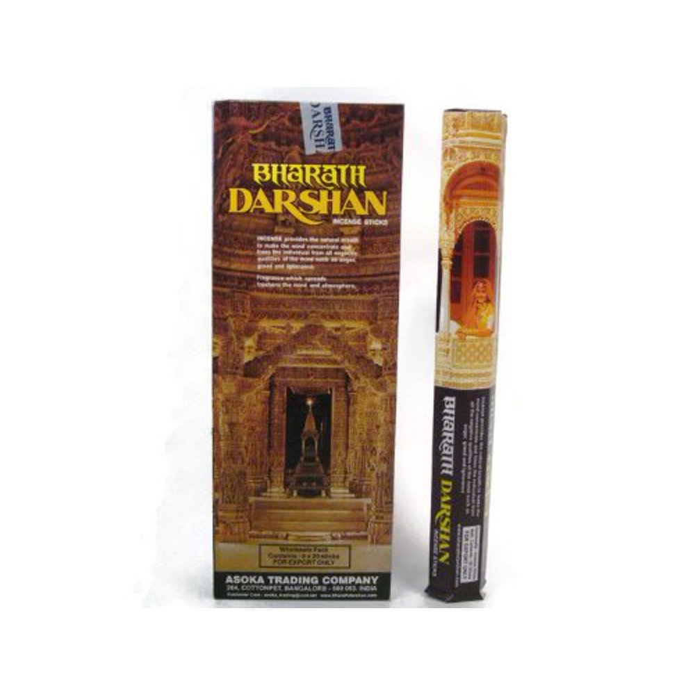 Bharath Darshan Incense Sticks Handmade in India. Six Pack of 120