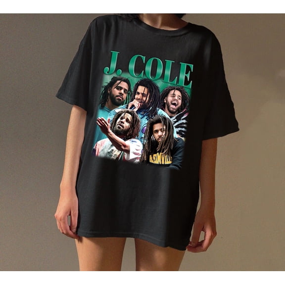 Retro J Cole T-Shirt, Comfort Colors Retro Shirt, For Music Fan Gift