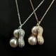 thumbnail image 5 of Cadena Clavícula -studded Colgante Collar Coreano Perla Earthnut Fresh-water Collares y Colgantes, 5 of 8