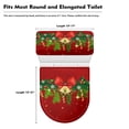 thumbnail image 5 of HELLHERO Christmas Bells Universal Bathroom Seat Covers with Adjustable, 5 of 5