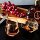 thumbnail image 3 of 1 pieza de vasos de whisky de diamante, vaso de whisky, vaso de vino inclinado geométrico único, vaso de cristal antiguo de roca Lowball para cóctel, coñac escocés, bourbon, barra de bebida, vasos de cristalería de 12oz transparente Sincero Electrónica, 3 of 4