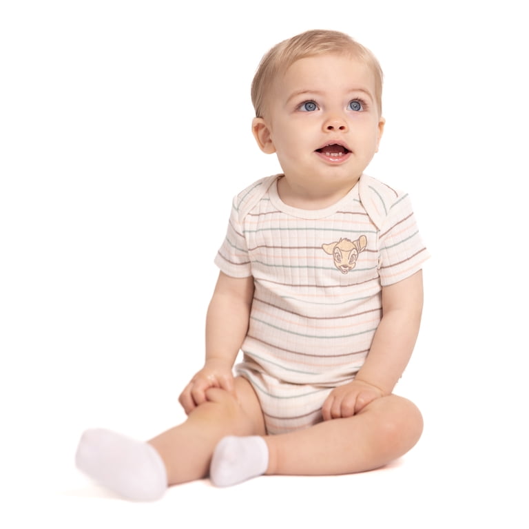 Disney Baby Wishes + Dreams Bodysuits, 3-Pack photo 6