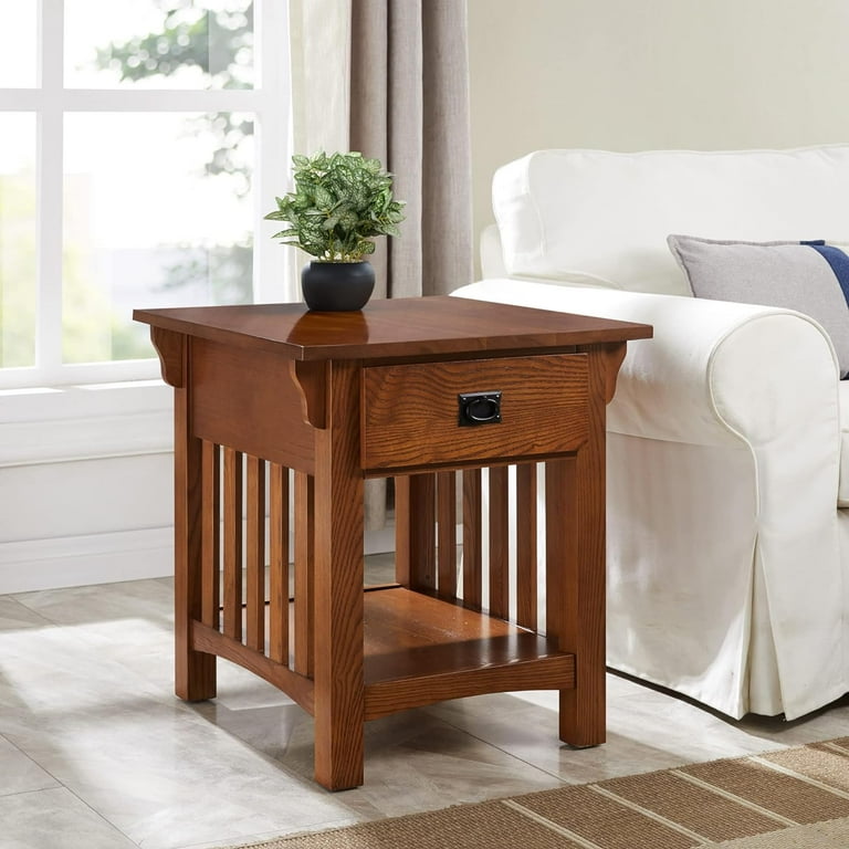 Medium oak nightstand deals