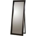 thumbnail image 2 of Rectangular Standing Floor Mirror Black, 2 of 2