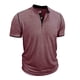 thumbnail image 5 of Usted Es Más Que una Prueba de Puntuación de la Camisa de los Hombres de Color Sólido Se Levantan Cuello Blusa, Casual de Manga Corta Botón de los Hombres Camisas con Mezcla Suave de Viscosa, Ligero, 5 of 7
