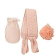 thumbnail image 1 of Handle Body Washer Dual-Sided Back Washer Back Scrubber with Glove & Shower Ball, 1 of 10