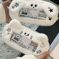 thumbnail image 4 of Pencil Pouch Plush Pencil Case Cartoon Dog Pen Bag Large Capacity Pencil Case, 4 of 10