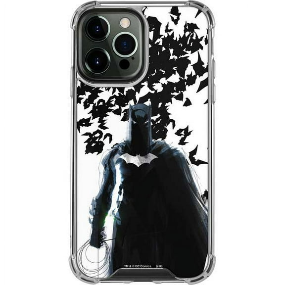 Skinit DC Comics Batman and Bats iPhone 14 Pro Max Clear Case