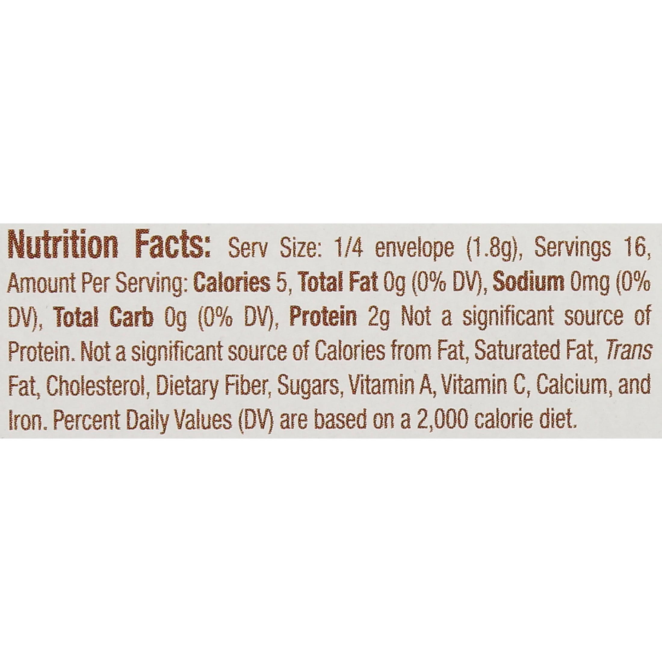 D'Gari Unflavored Gelatin, 0.25 oz Each one, 4 Pack