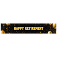 thumbnail image 5 of Black Background Banner with Golden Stars and Sparkles for Happy Retirement Party Backdrop Decorations Photo Booth Props Retirement Celebration Event Supplies, 5 of 7