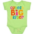 thumbnail image 3 of Inktastic Cutest Big Sister Girls Baby Bodysuit, 3 of 5