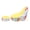 Yellow, variant on Inflatable Lounger Air Chair Couch with Ottoman Foot Stool - Portable Folding Flocking Blow Up Sofa Bed for Camping Outdoor Lounge Room Decor, Pink, 10 in / 25.4 cm Mattress Height