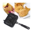 thumbnail image 5 of Cocina japonesa Taiyaki PENGJJMXG máquina para hacer gofres sartén doble, 5 of 5