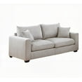 thumbnail image 2 of [Living Room 2pc Sofa Set - Ivory Corduroy, 77"x34"x35H, Plush Couch], 2 of 10