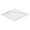 thumbnail image 1 of Abbracc 4x13.5 Coupe 60 Degrés Modèle Losange Règle de Quilting pour Patchwork DIY 4 Pcs, 1 of 9
